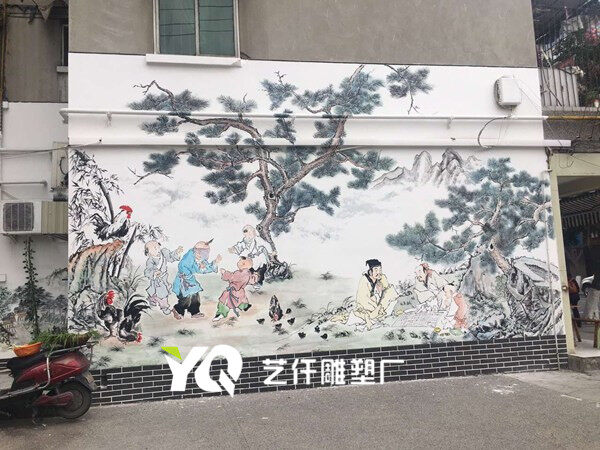 成都手绘壁画